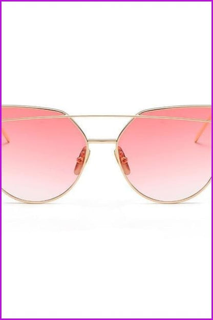 10 Colors Vintage Flat Mirror Sunglasses F129 - Furdela