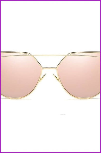 10 Colors Vintage Flat Mirror Sunglasses F129 - Furdela