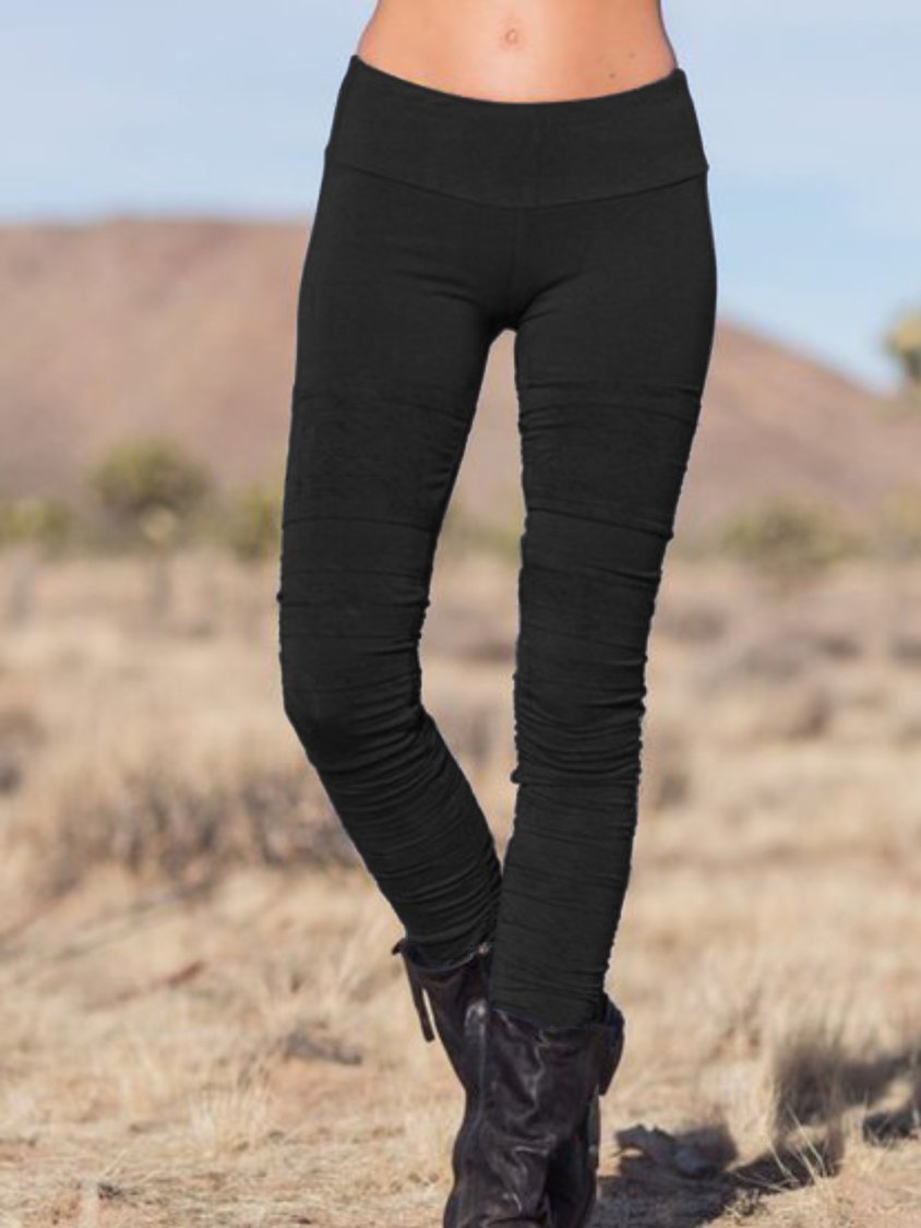 Casual Solid Color Leggings BB48