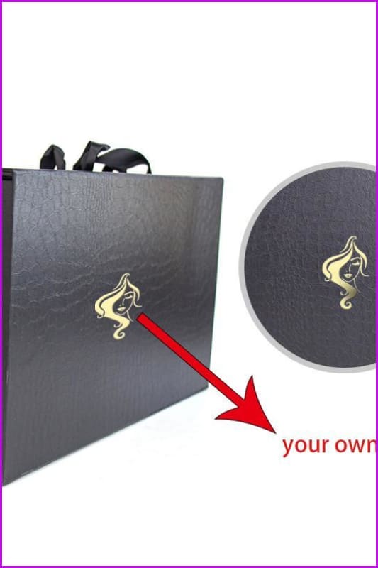 10 pcs Luxury Custom Hair Wig Box Gift Box with/without Logo - Furdela