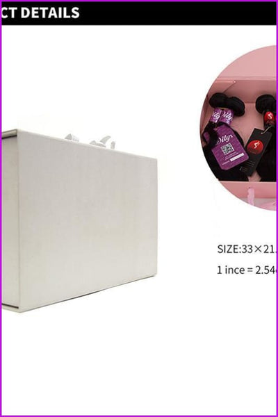 100pcs-Custom Hair Box with Logo - Furdela