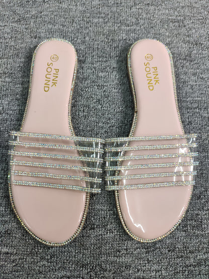 Brhinestore Crystal Platform Slides F470 - Furdela