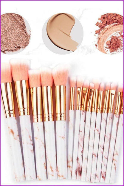 15pcs Multifunctional Makeup Brushes F323 - Furdela