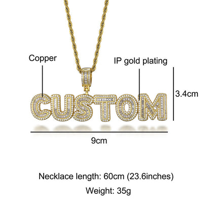 Customized Hiphop Bling Pendant Chain F2236 - Furdela