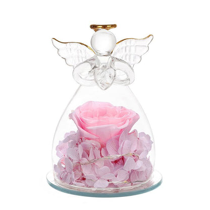 Angel Everlasting Flower Led Gift - Furdela