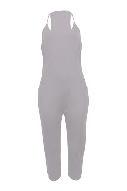 BASICS Pocket Design Cami Jumpsuit AR5079