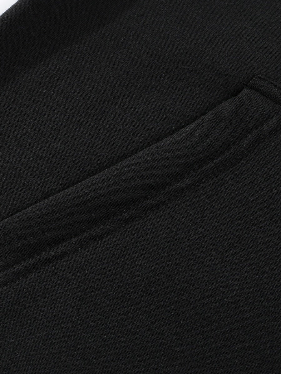 Men Letter Print Kangaroo Pocket Tracksuit Set AR50111