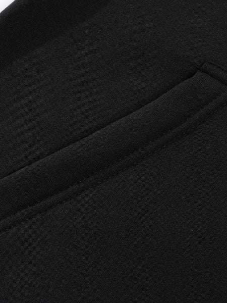 Men Letter Print Kangaroo Pocket Tracksuit Set AR50111