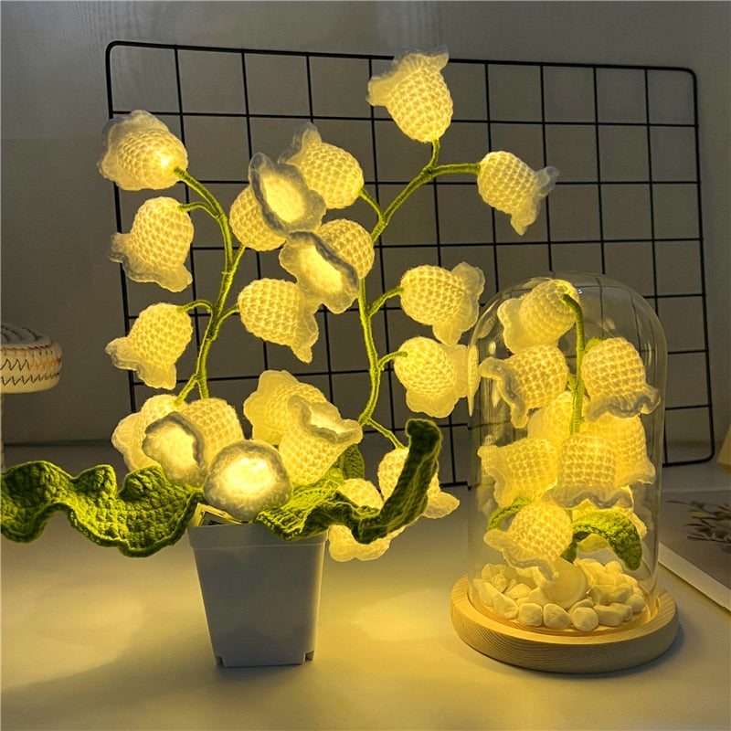 Lily Of The Valley LED Night Lamp Gift - Furdela