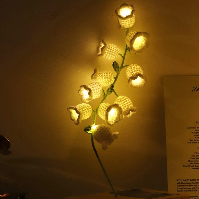 Lily Of The Valley LED Night Lamp Gift - Furdela