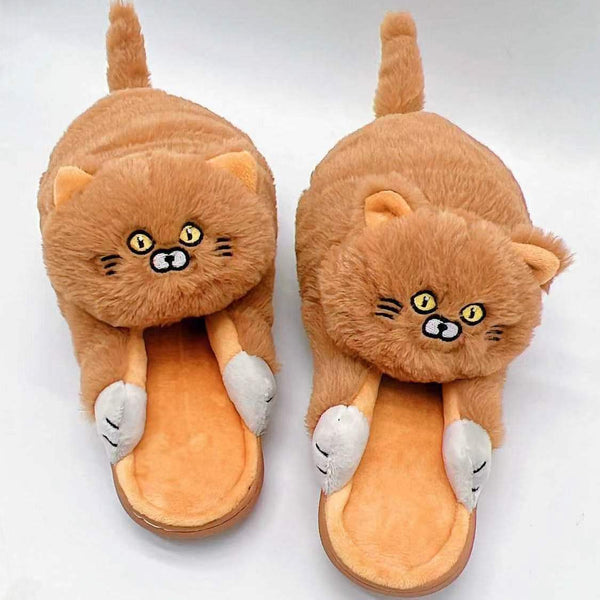 Kitty Home Slippers - Furdela