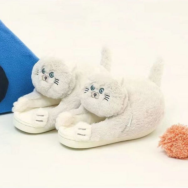Kitty Home Slippers - Furdela