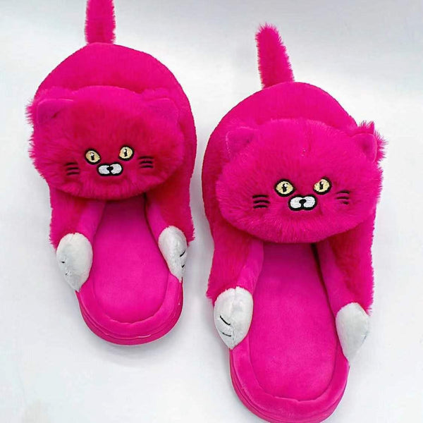 Kitty Home Slippers - Furdela