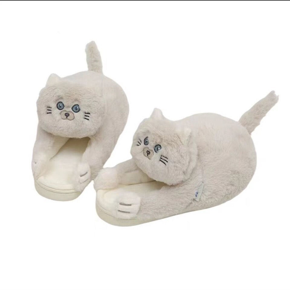Kitty Home Slippers - Furdela