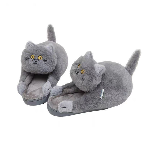 Kitty Home Slippers - Furdela