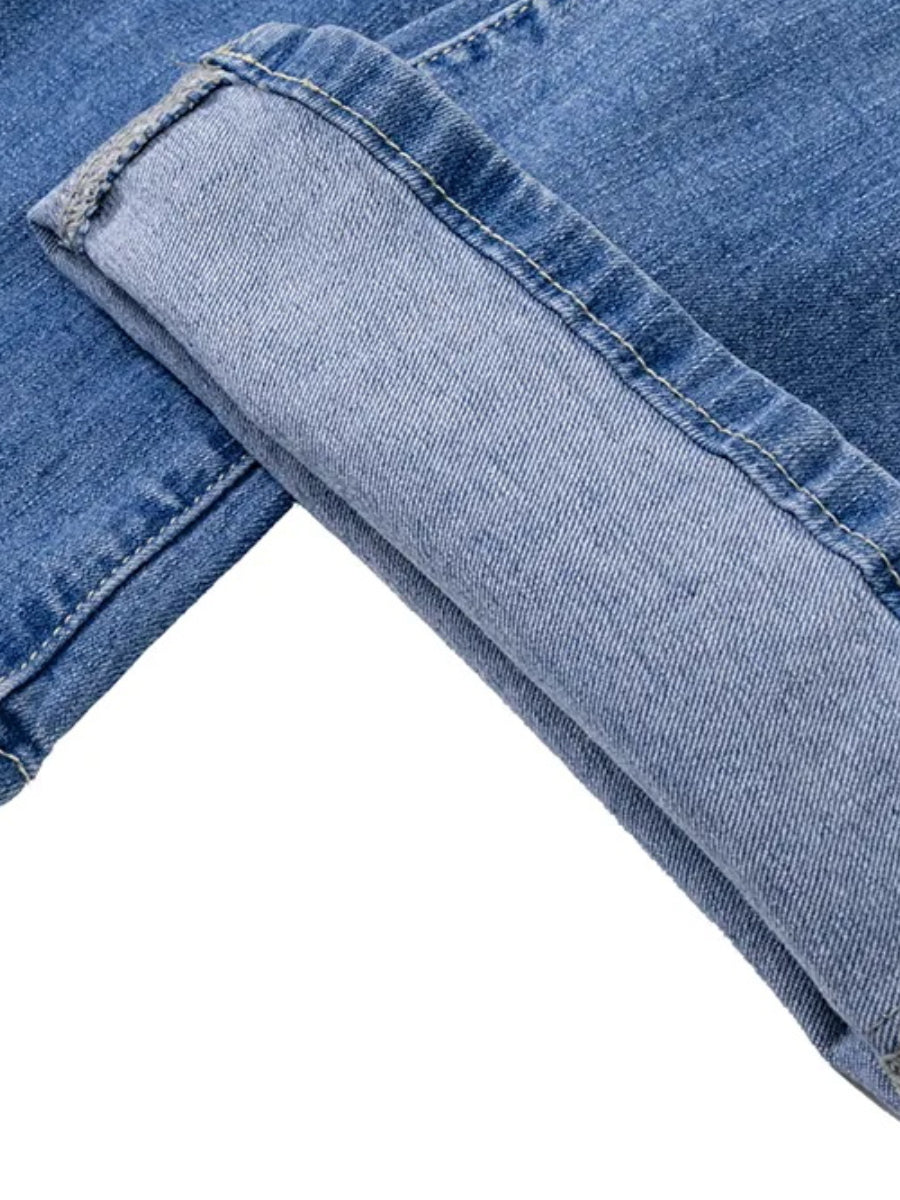 Plus Size High-waisted Stretchy Jeans AR5070