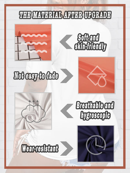 Round Neck Letter Print T-shirt AR50140