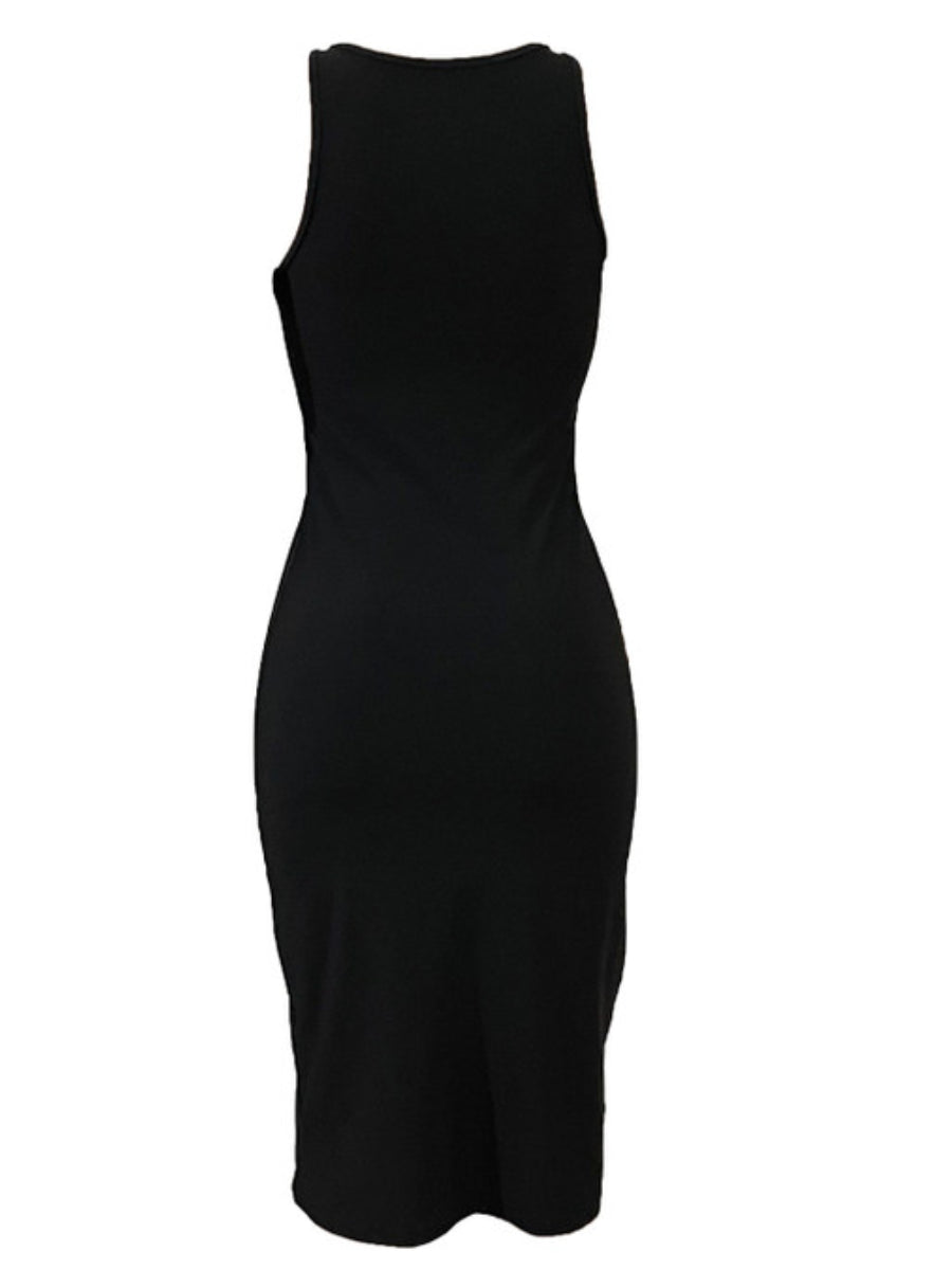 Tie-dye Bodycon Cami Dress AT9046