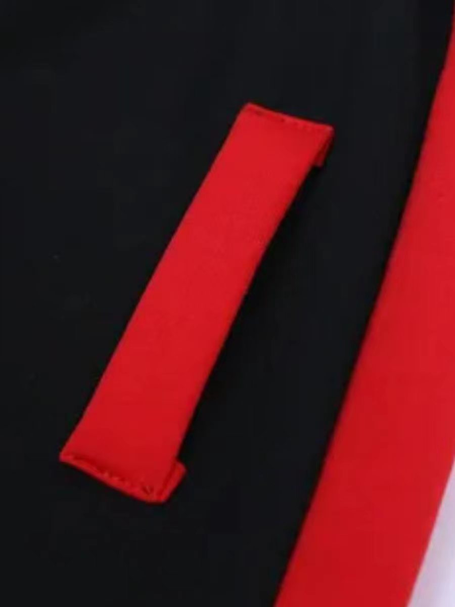 Men Cartoon Print Kangaroo Pocket Tracksuit Set AR7085