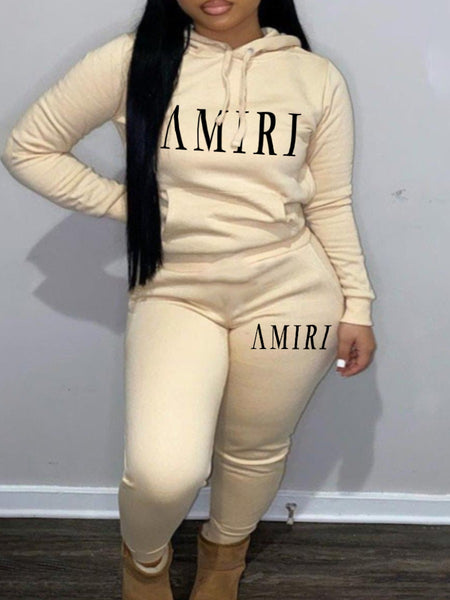 Cartoon Letter Print Sweatshirt AR7047