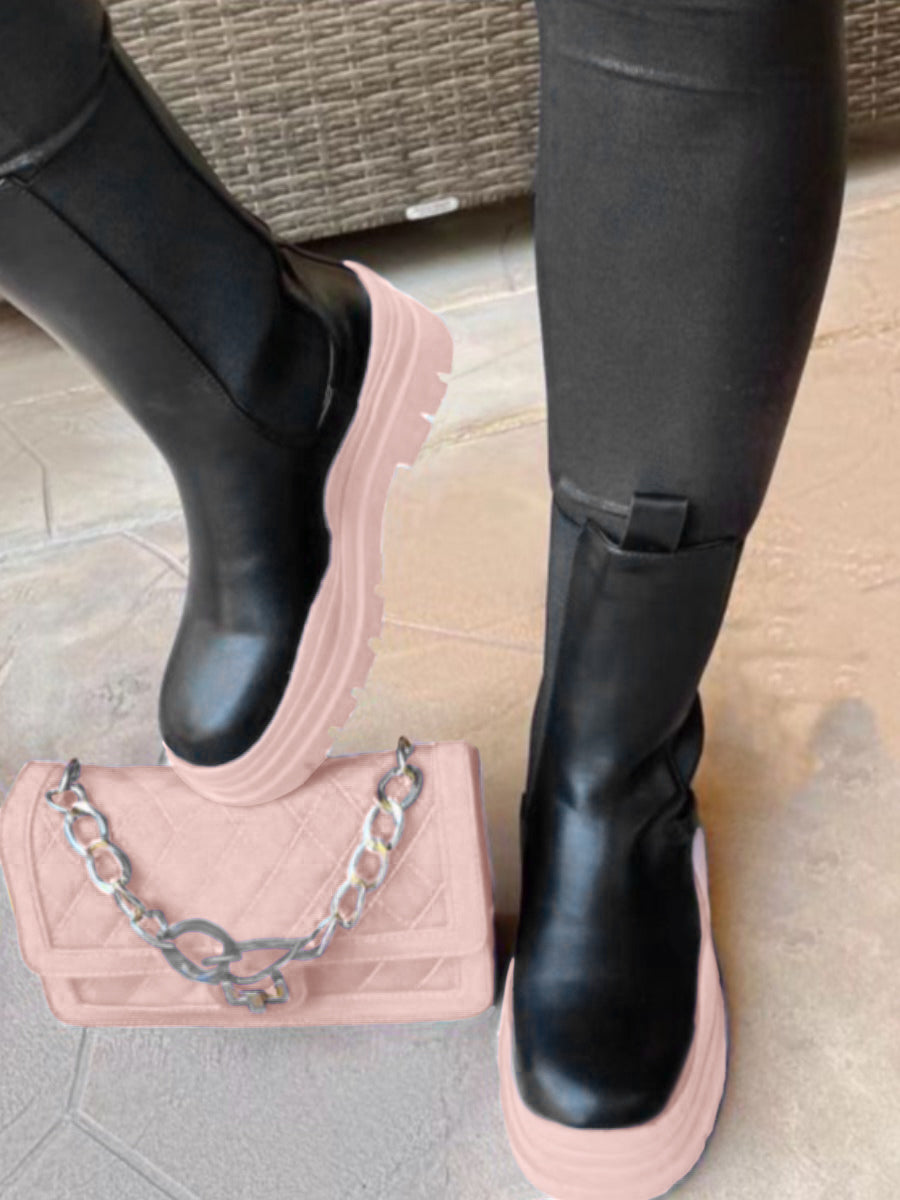 Chunky Sole Booties AR3053