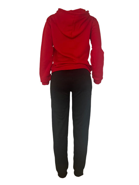 Broken Heart Letter Print Tracksuit Set AR5047