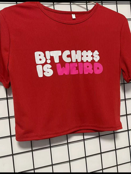 Letter Print Regular Fit Shorts Set AR5044