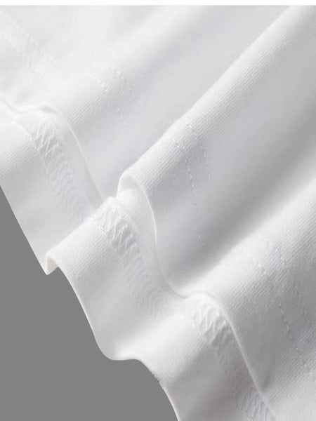 Splash Ink Letter Print T-shirt AT8020