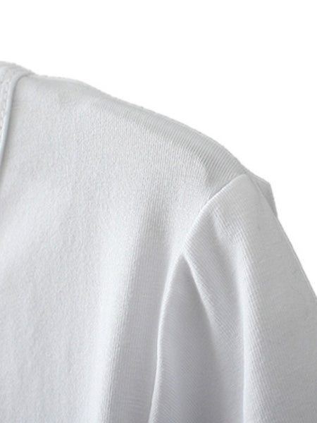 Splash Ink Just Do It Letter Print T-shirt AR5089