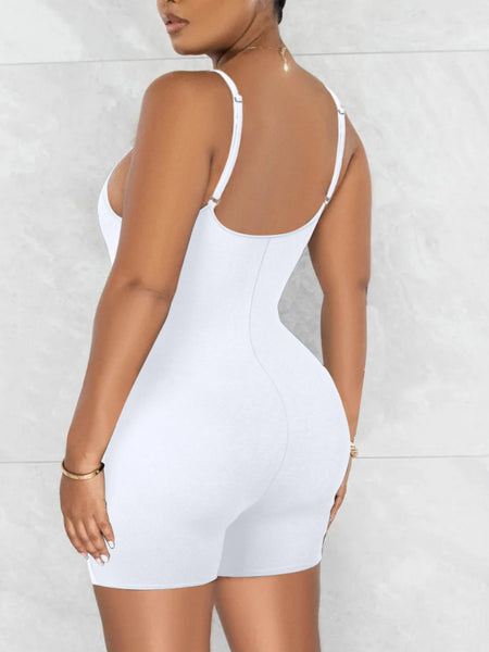 BASICS Adjustable Strap Skinny Romper AR5018