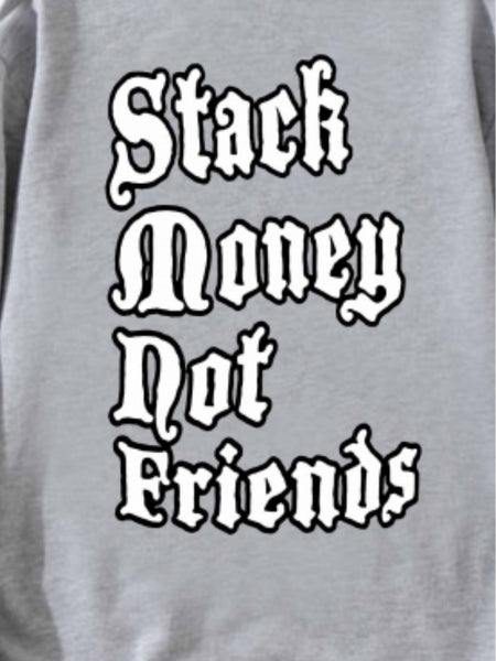 Plus Size Letter Print Kangaroo Pocket Hoodie AR50132