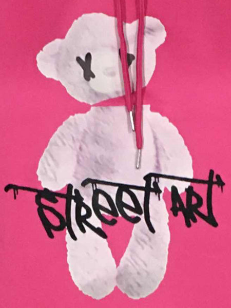 Plus Size Cartoon Letter Print Hoodie AR70116