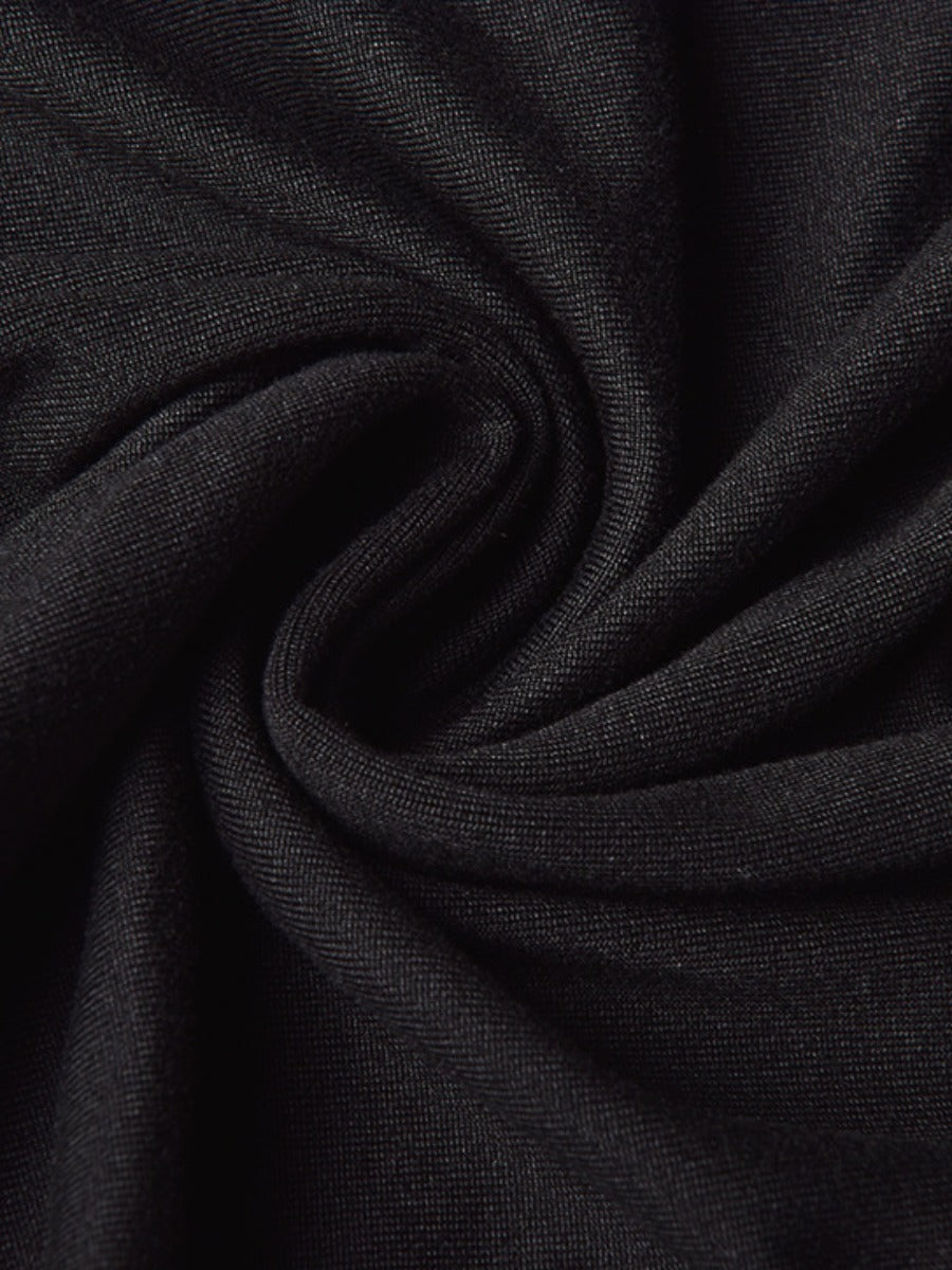 Plus Size Letter Print Kangaroo Pocket Tracksuit Set AR5082