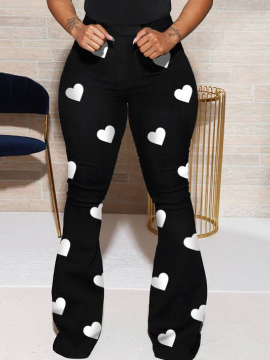 Plus Size High-waisted Stretchy Jeans AR5070