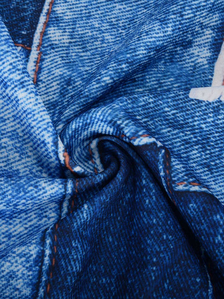 Plus Size Off The Shoulder Plaid Print Side Slit Skirt Set AR50138