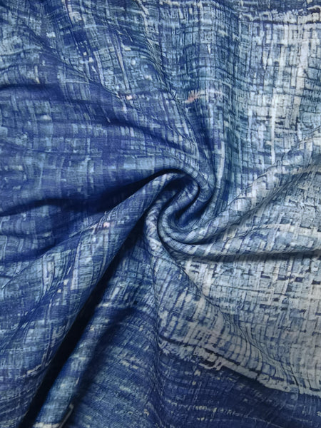 Plus Size Imitaton Denim Pocket Design Regular Fit Pants Set BO211