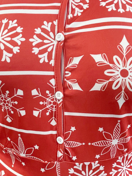 Plus Size Breasted Letter Jumpsuit BO506 Furdela