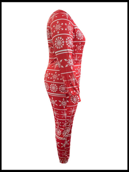 Plus Size Breasted Letter Jumpsuit BO506 Furdela