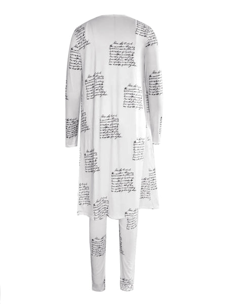 Cami Geometric Print Drawstring Three Piece Pants Set BO5084 Furdela