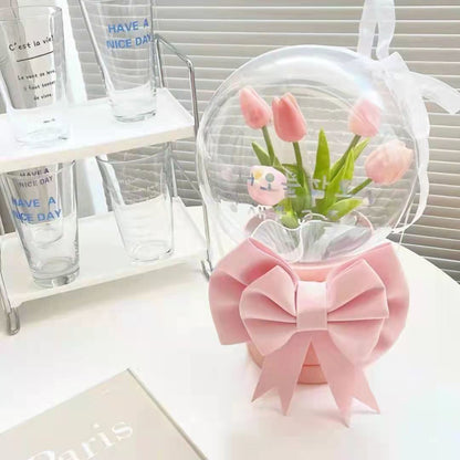 DIY Tulip Bubble LED Flower Bouquet LIN125 - Furdela