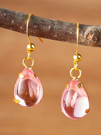 Casual Opal Moonstone Drop Earrings Everyday Versatile Jewelry MMi25