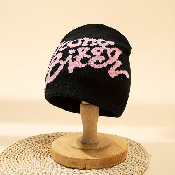 Y2K Letter Jacquard Beanie EH4018 Furdela