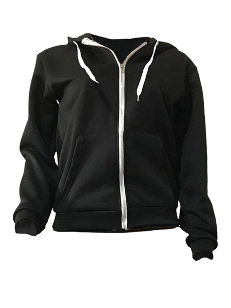 Hooded Collar Broken Heart Print Tracksuit Set AT9050