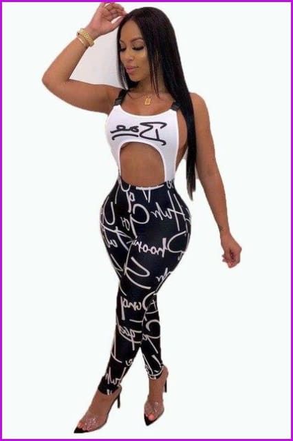 3 Color Contrast Letter Print Rompers - Furdela