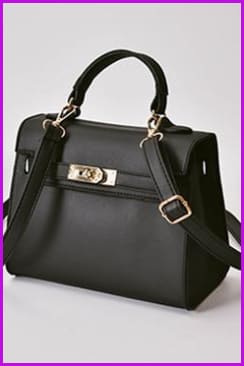 3 Colors Fashion PU Handbag F134 - Furdela Wholesale