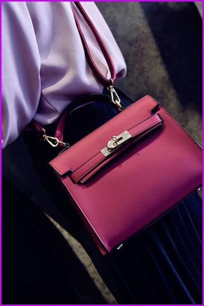 3 Colors Fashion PU Handbag F134 - Furdela Wholesale