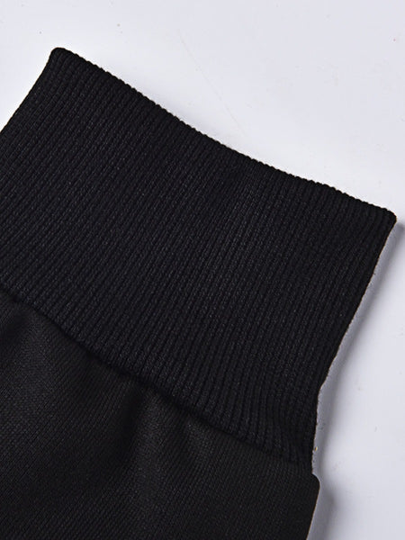 Drawstring Print Regular Two-piece Pants Set AT8053