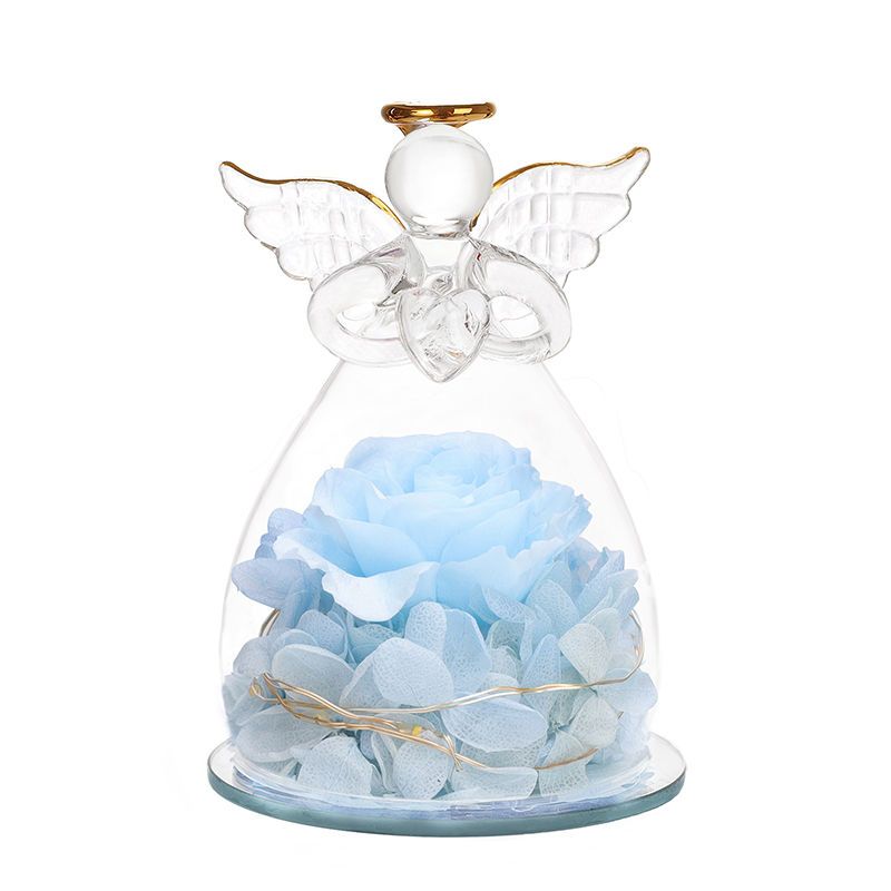 Angel Everlasting Flower Led Gift - Furdela