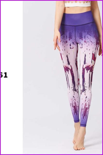 3D Printing Sports Fitness Yoga Pants DE136 - Furdela