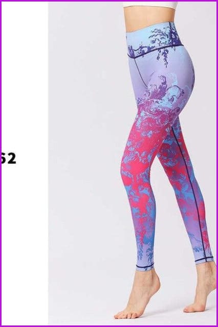 3D Printing Sports Fitness Yoga Pants DE136 - Furdela